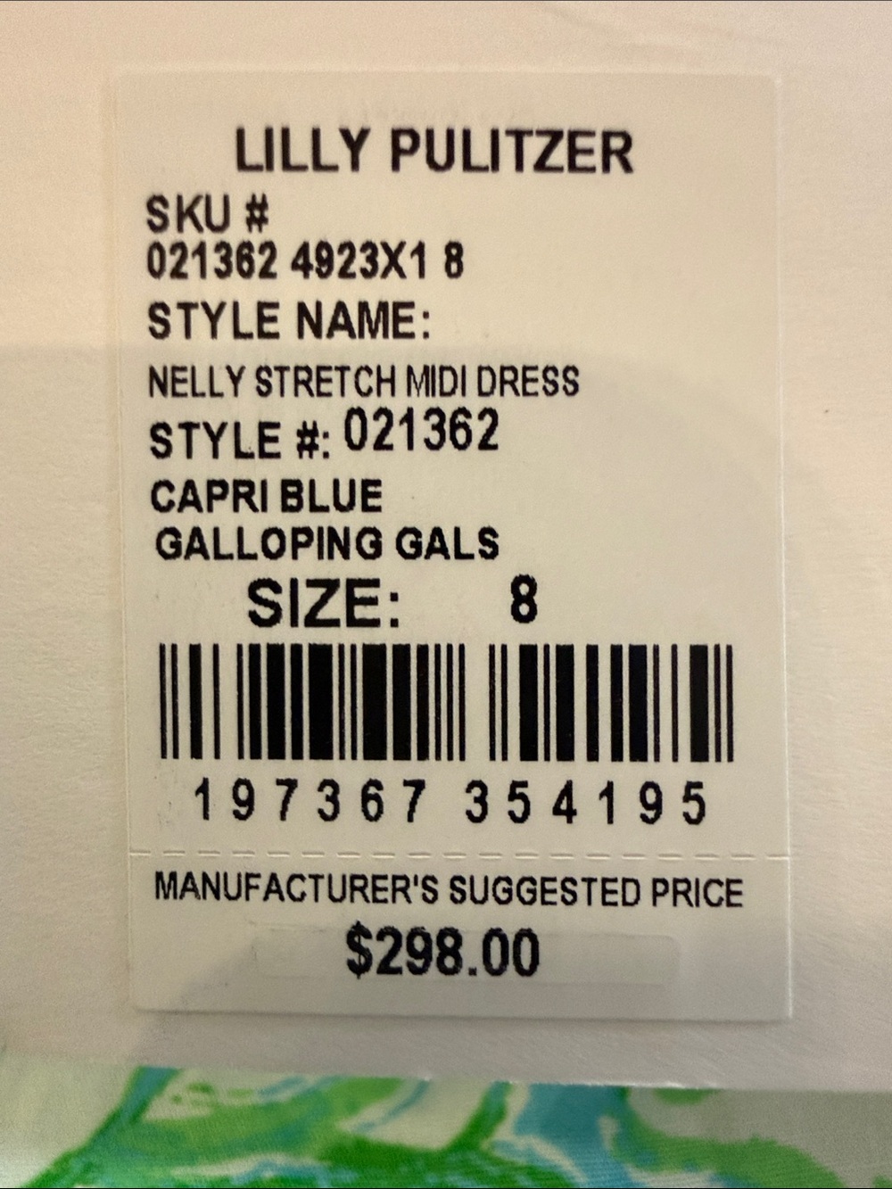 Lilly Pulitzer Nelly Stretch Midi Dress - Picture 6 of 6
